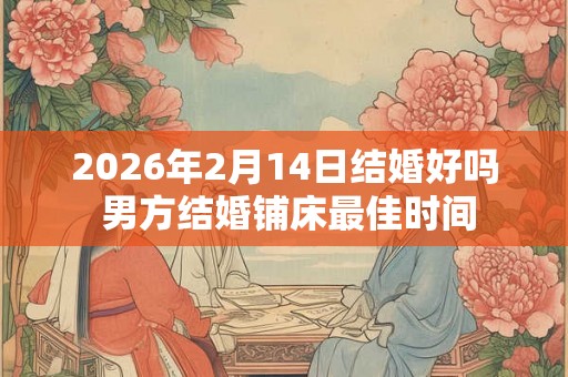 2026年2月14日结婚好吗 男方结婚铺床最佳时间