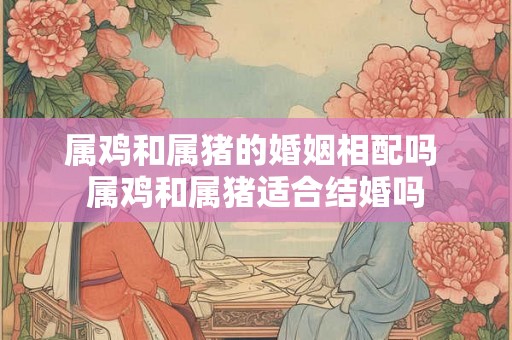 属鸡和属猪的婚姻相配吗 属鸡和属猪适合结婚吗