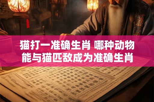 猫打一准确生肖 哪种动物能与猫匹敌成为准确生肖