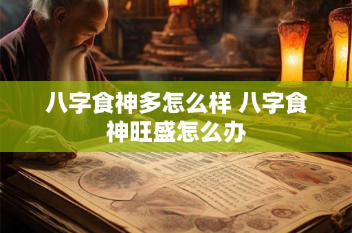 八字食神多怎么样 八字食神旺盛怎么办