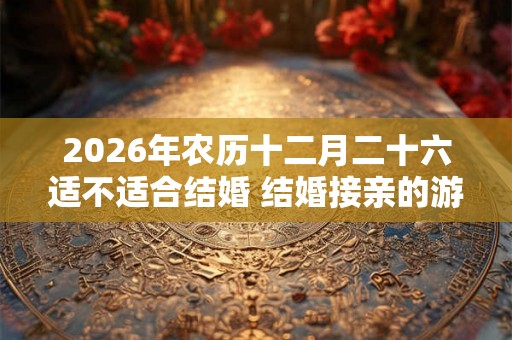 2026年农历十二月二十六适不适合结婚 结婚接亲的游戏有哪些