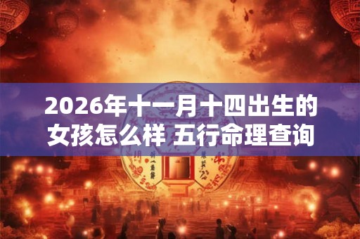 2026年十一月十四出生的女孩怎么样 五行命理查询
