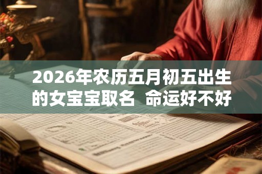 2026年农历五月初五出生的女宝宝取名  命运好不好