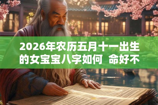 2026年农历五月十一出生的女宝宝八字如何 命好不好 2026年农历五月十一出生的女宝宝八字如何 命好不好