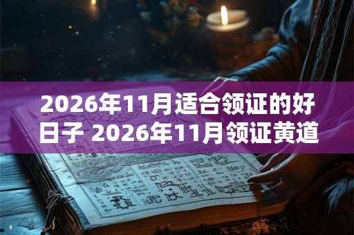 2026年11月适合领证的好日子 2026年11月领证黄道吉日查询 2026年11月适合领证的好日子 2026年11月领证黄道吉日查询