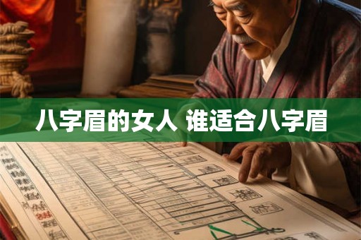 八字眉的女人 谁适合八字眉