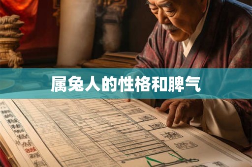 属兔人的性格和脾气