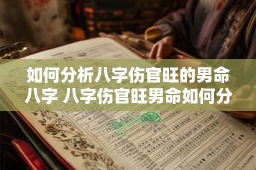 如何分析八字伤官旺的男命八字 八字伤官旺男命如何分析