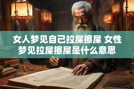 女人梦见自己拉屎擦屎 女性梦见拉屎擦屎是什么意思