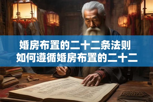 婚房布置的二十二条法则 如何遵循婚房布置的二十二条法则布置理想的婚房