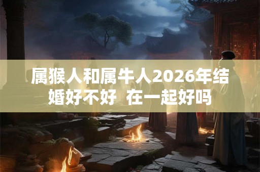 属猴人和属牛人2026年结婚好不好  在一起好吗