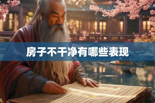 房子不干净有哪些表现