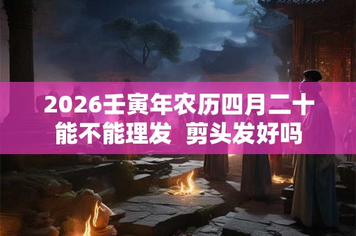 2026壬寅年农历四月二十能不能理发  剪头发好吗
