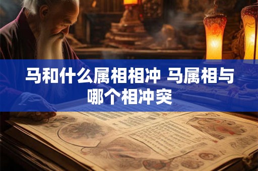 马和什么属相相冲 马属相与哪个相冲突
