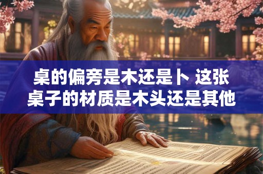 桌的偏旁是木还是卜 这张桌子的材质是木头还是其他的材料 桌的偏旁是木还是卜 这张桌子的材质是木头还是其他的材料