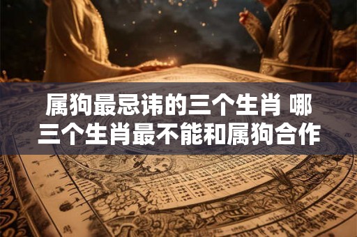 属狗最忌讳的三个生肖 哪三个生肖最不能和属狗合作 属狗最忌讳的三个生肖 哪三个生肖最不能和属狗合作