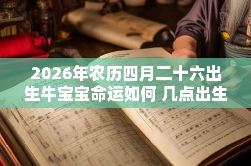 2026年农历四月二十六出生牛宝宝命运如何 几点出生最好 2026年农历四月二十六出生牛宝宝命运如何 几点出生最好