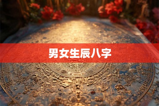 男女生辰八字