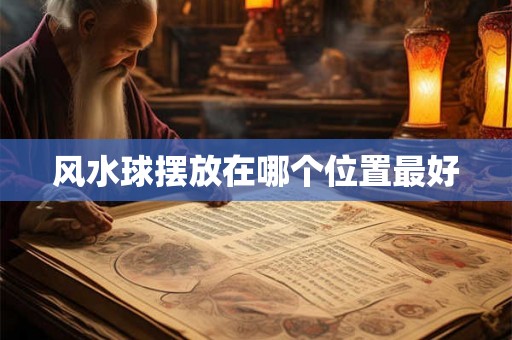 风水球摆放在哪个位置最好
