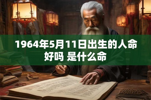 1964年5月11日出生的人命好吗 是什么命 1964年5月11日出生的人命好吗 是什么命