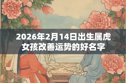 2026年2月14日出生属虎女孩改善运势的好名字 2026年2月14日出生属虎女孩改善运势的好名字