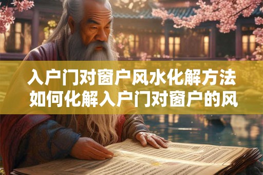 入户门对窗户风水化解方法 如何化解入户门对窗户的风水问题