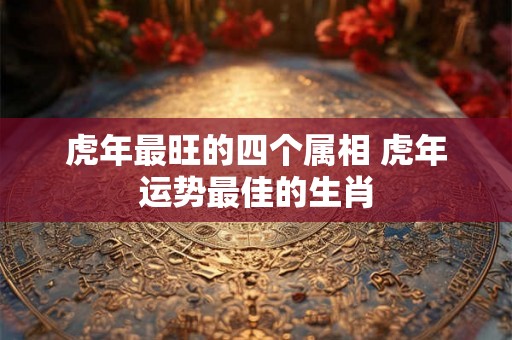 虎年最旺的四个属相 虎年运势最佳的生肖