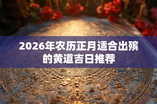 2026年农历正月适合出殡的黄道吉日推荐