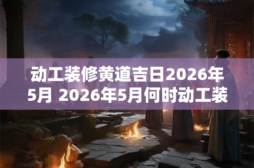 动工装修黄道吉日2026年5月 2026年5月何时动工装修