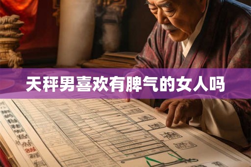天秤男喜欢有脾气的女人吗