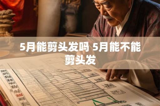 5月能剪头发吗 5月能不能剪头发