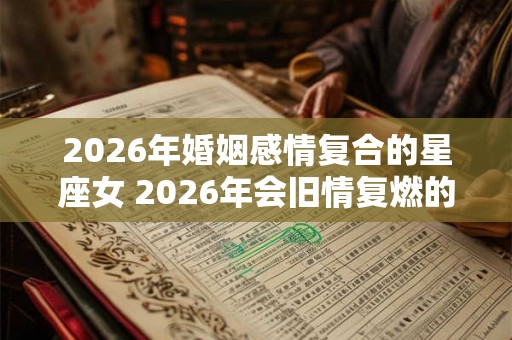 2026年婚姻感情复合的星座女 2026年会旧情复燃的星座女 2026年婚姻感情复合的星座女 2026年会旧情复燃的星座女