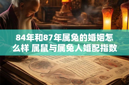 84年和87年属兔的婚姻怎么样 属鼠与属兔人婚配指数