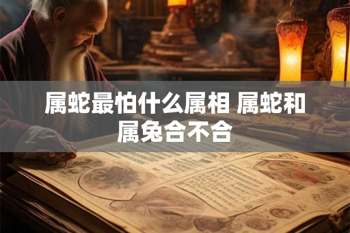 属蛇最怕什么属相 属蛇和属兔合不合 属蛇最怕什么属相 属蛇和属兔合不合