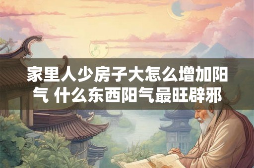 家里人少房子大怎么增加阳气 什么东西阳气最旺辟邪
