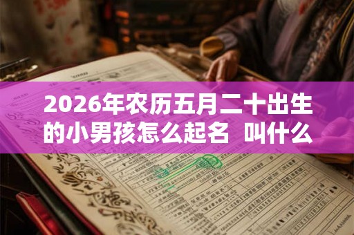 2026年农历五月二十出生的小男孩怎么起名 叫什么好 2026年农历五月二十出生的小男孩怎么起名 叫什么好
