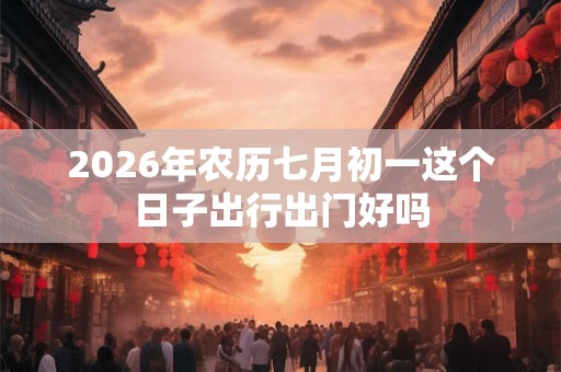 2026年农历七月初一这个日子出行出门好吗