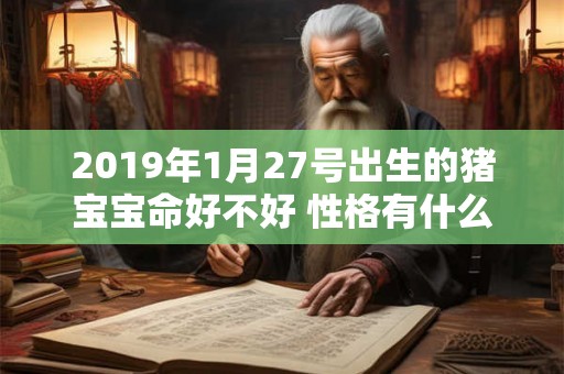 2019年1月27号出生的猪宝宝命好不好 性格有什么特点