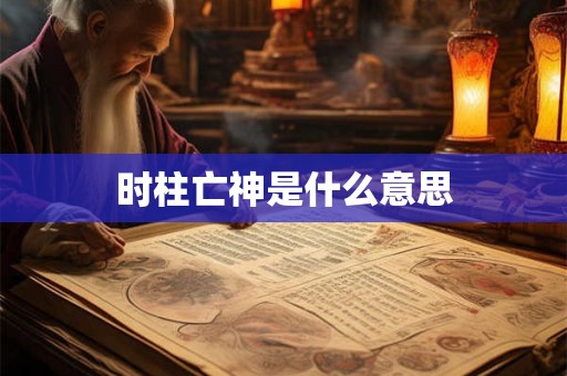 时柱亡神是什么意思 时柱亡神是什么意思