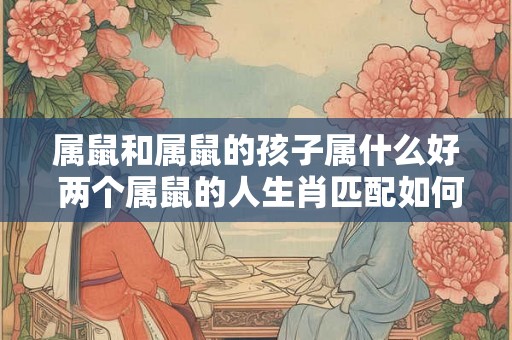 属鼠和属鼠的孩子属什么好 两个属鼠的人生肖匹配如何 属鼠和属鼠的孩子属什么好 两个属鼠的人生肖匹配如何