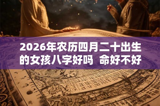 2026年农历四月二十出生的女孩八字好吗  命好不好