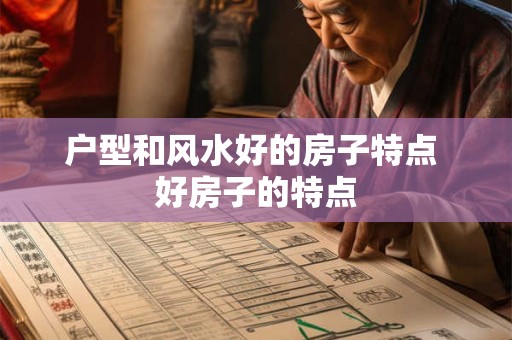 户型和风水好的房子特点 好房子的特点