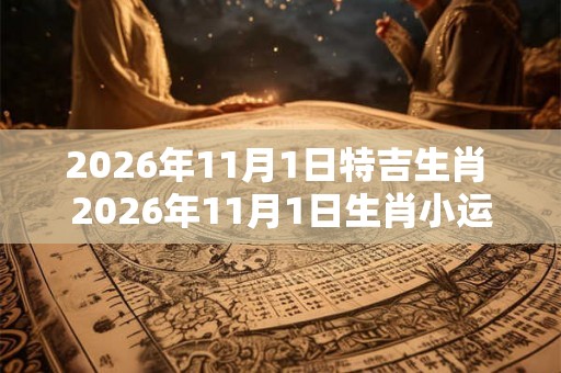 2026年11月1日特吉生肖 2026年11月1日生肖小运播报