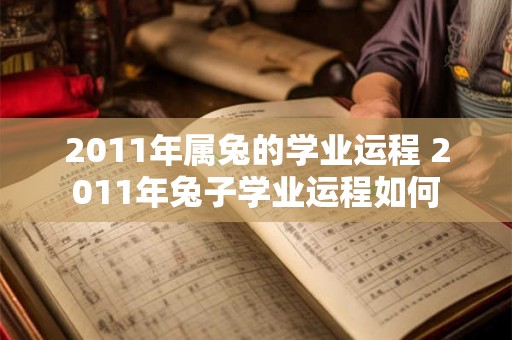 2011年属兔的学业运程 2011年兔子学业运程如何