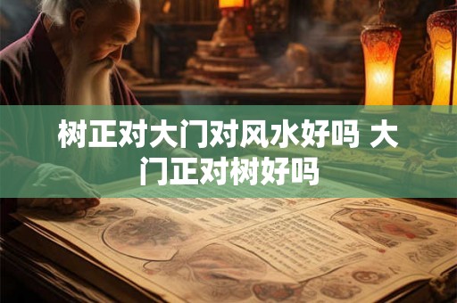 树正对大门对风水好吗 大门正对树好吗 树正对大门对风水好吗 大门正对树好吗