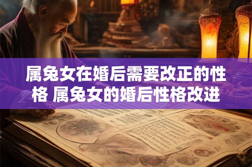 属兔女在婚后需要改正的性格 属兔女的婚后性格改进