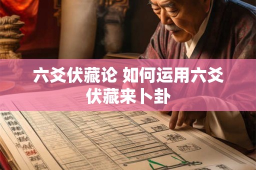 六爻伏藏论 如何运用六爻伏藏来卜卦