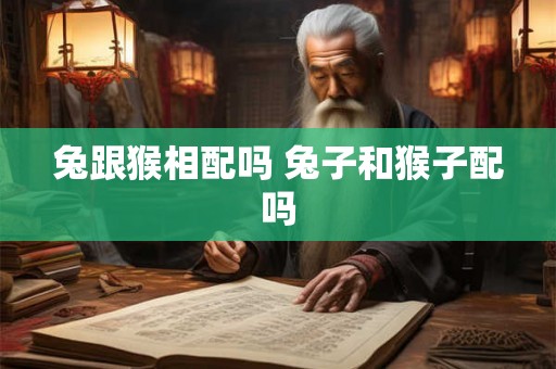 兔跟猴相配吗 兔子和猴子配吗