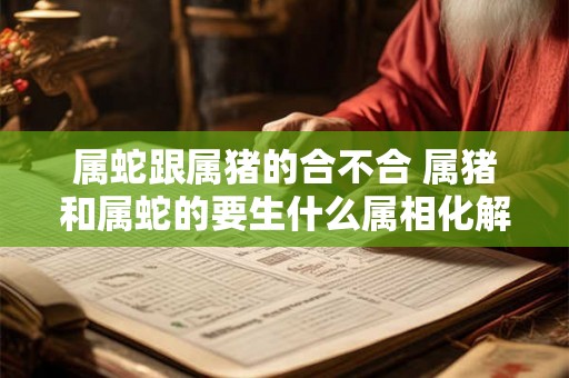 属蛇跟属猪的合不合 属猪和属蛇的要生什么属相化解