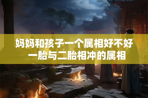 妈妈和孩子一个属相好不好  一胎与二胎相冲的属相